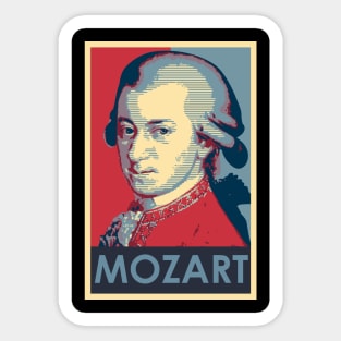 Mozart Sticker